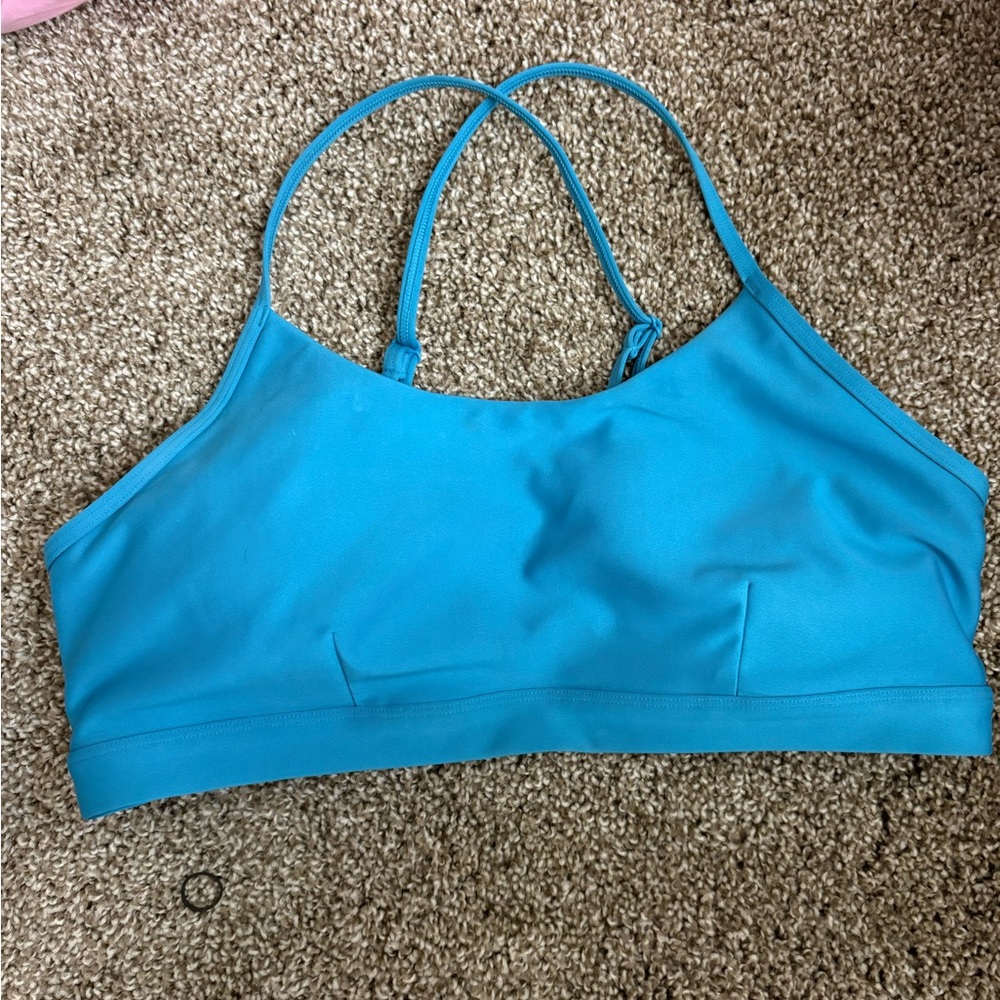 ALO Women's Blue Sports Bra